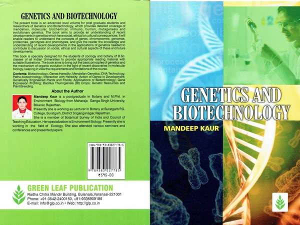 Genetics and Biotechnnology